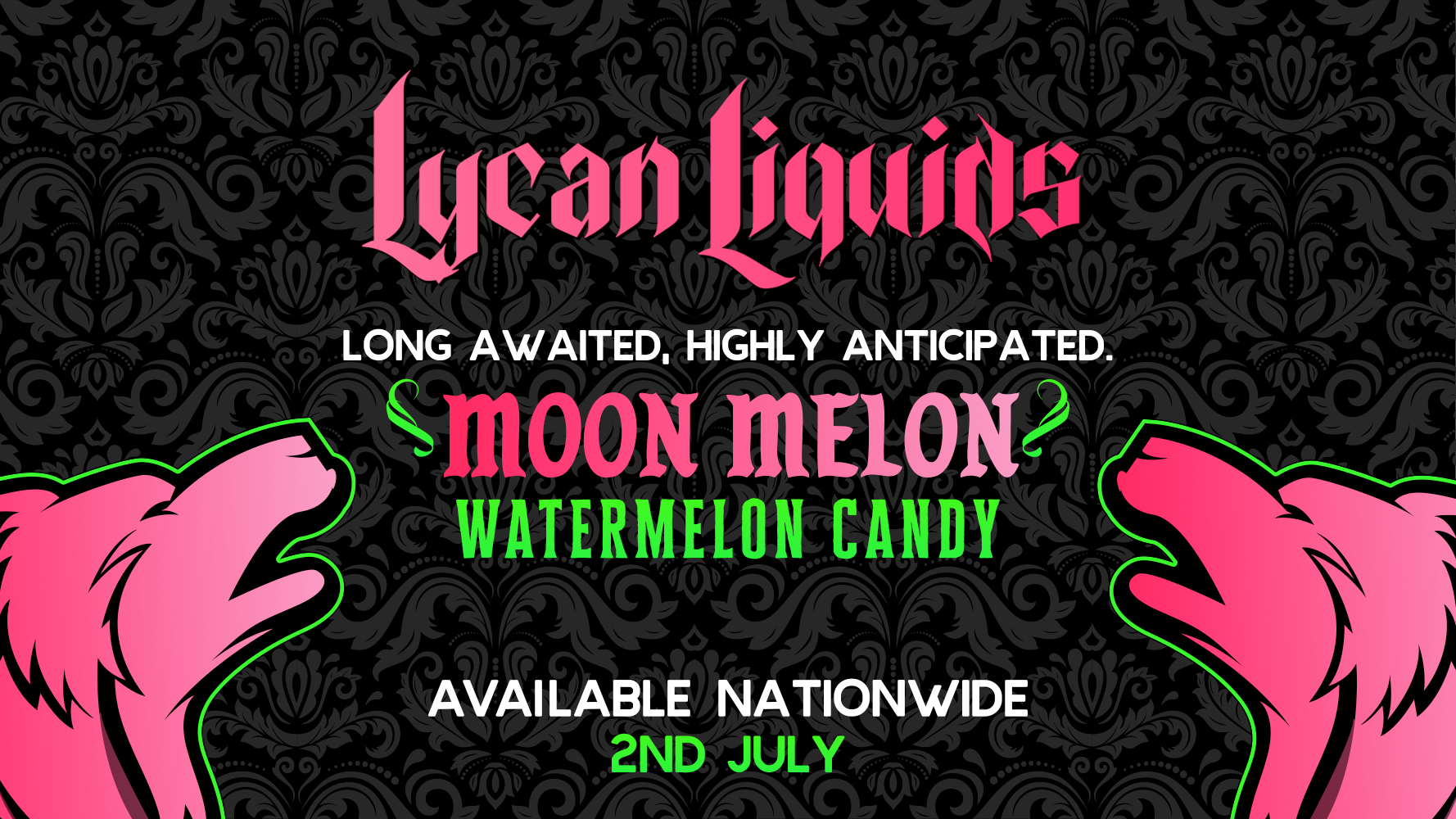 Lycan Liquids moon melon Vape Juice